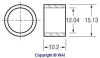 Втулка стартера WAIGLOBAL 62-2402 (фото 6)