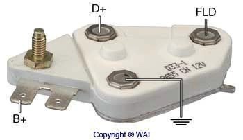 Регулятор генератора WAIGLOBAL D33-1 (фото 1)