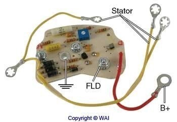 Регулятор генератора WAIGLOBAL D812HD