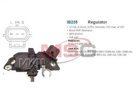 Регулятор генератора WAIGLOBAL IB235