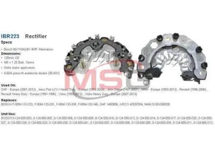 Діодний міст WAIGLOBAL IBR223