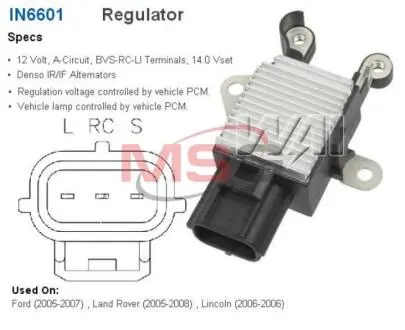 Регулятор генератора WAIGLOBAL IN6601
