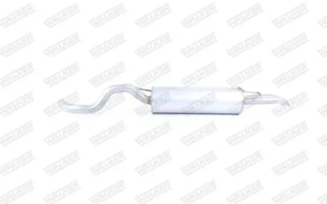 Глушитель, выпускная система WALKER 23477