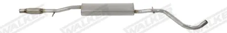 Глушитель выхлопной системы задний fiat 500, 500 c 0.9 09.09- WALKER 24324