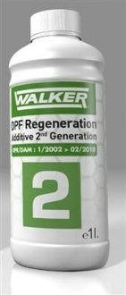 Присадка для пропалювання фільтра fap (2 покоління/зелена) (eolys 176) 1 л WALKER 80617 (фото 1)