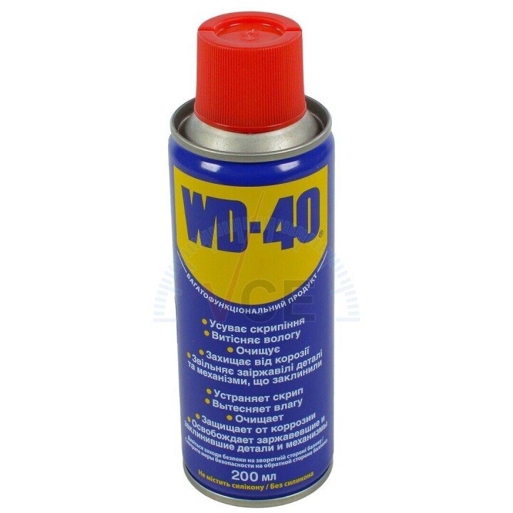 Смазка универсальная аэрозоль 200мл WD-40 WD-40200 (фото 1)