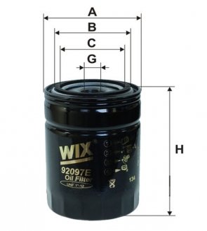 Масляний фільтр WIX FILTERS 92097E
