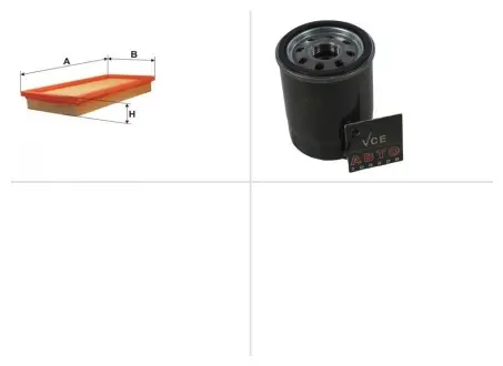 Комплект замены фильтров Fiat (Фиат) 1.4 (356SXA1B) 843 A1.000 WIX FILTERS ТО-0000074