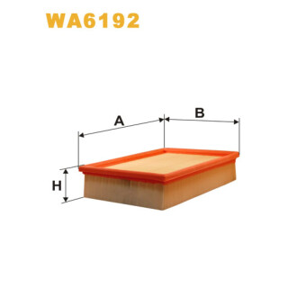 Повітряний фільтр WIX FILTERS WA6192