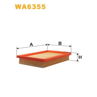 Воздушный фильтр WIX FILTERS WA6355