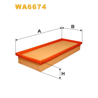 Повітряний фільтр WIX FILTERS WA6674