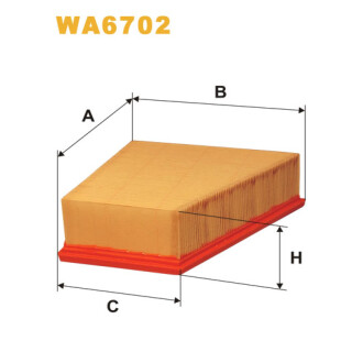 Повітряний фільтр WIX FILTERS WA6702