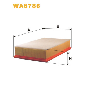 Повітряний фільтр WIX FILTERS WA6786