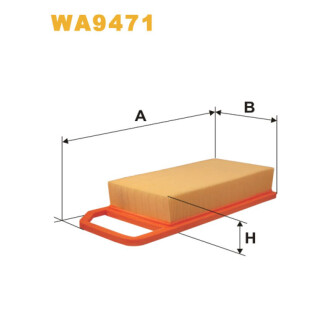 Повітряний фільтр WIX FILTERS WA9471