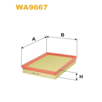 Воздушный фильтр WIX FILTERS WA9667