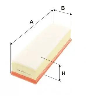 Повітряний фільтр WIX FILTERS WA9690