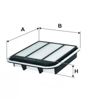 Воздушный фильтр WIX FILTERS WA9728