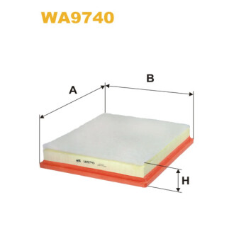 Повітряний фільтр WIX FILTERS WA9740