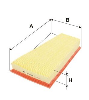 Фільтр повітряний MB A-class (W176)/B-class (W246/W242)/CLA (C117) 1.2-2.0 M270 11-19/GLA (X156) 13- WIX FILTERS WA9764
