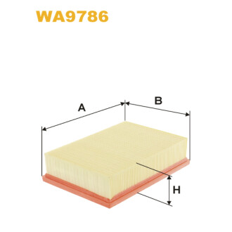 Воздушный фильтр WIX FILTERS WA9786