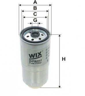 Паливний фільтр WIX FILTERS WF8057 (фото 1)