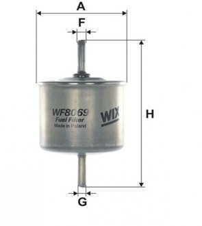 Паливний фільтр WIX FILTERS WF8069 (фото 1)