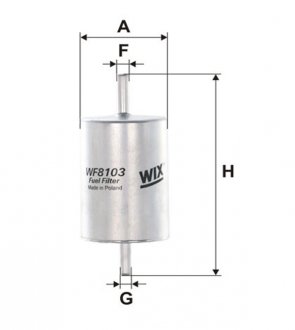 Паливний фільтр WIX FILTERS WF8103 (фото 1)