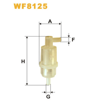 Топливный фильтр WIX FILTERS WF8125