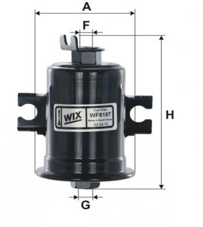 Фільтр паливний WIX FILTERS WF8187 (фото 1)