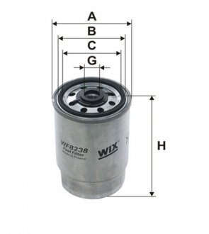 Топливный фильтр WIX FILTERS WF8238