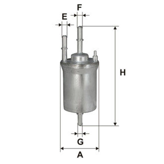Фильтр топливный AUDI A3 (8P1) 03-12,A3 Sportback (8PA) 04-13,A3 кабрио (8P7) 08-10,TT (8J3) 06-1 WIX FILTERS WF8317