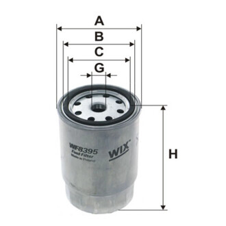 Паливний фільтр WIX FILTERS WF8395