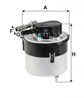 Топливный фильтр WIX FILTERS WF8451