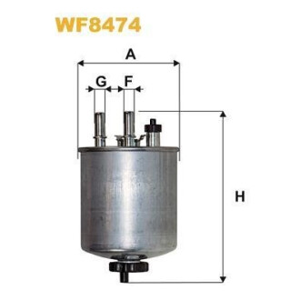 Топливный фильтр WIX FILTERS WF8474