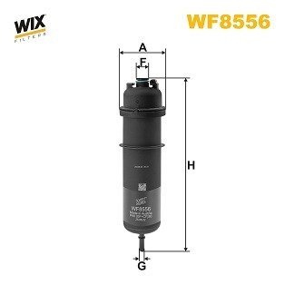 Фільтр палива WIX FILTERS WF8556