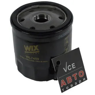 Масляный фильтр Ford B-Max, C-Max, Connect, Ecosport, Fiesta та Focus WIX FILTERS WL7459