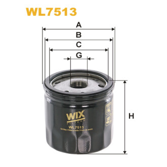 Масляний фільтр WIX FILTERS WL7513