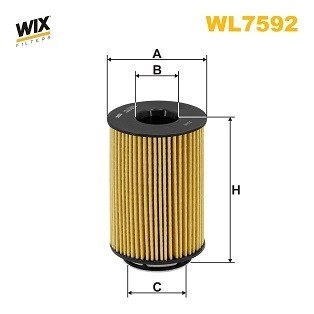 Фильтр топлива WIX FILTERS WL7592