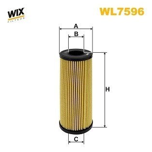 Фільтр олії WIX FILTERS WL7596