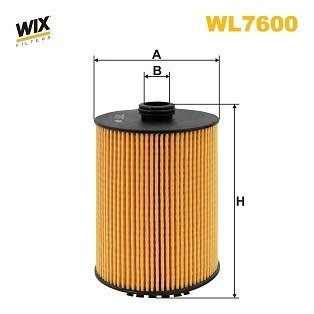 Фільтр олії WIX FILTERS WL7600 (фото 1)