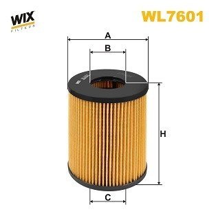 Фільтр оливи WIX FILTERS WL7601