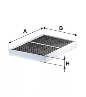 Фільтр, повітря у внутрішньому просторі WIX FILTERS WP10329 (фото 1)