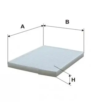 Фильтр, воздух во внутреннем пространстве WIX FILTERS WP2004