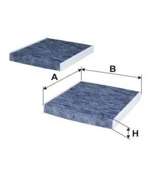 Фильтр, воздух во внутреннем пространстве WIX FILTERS WP2015