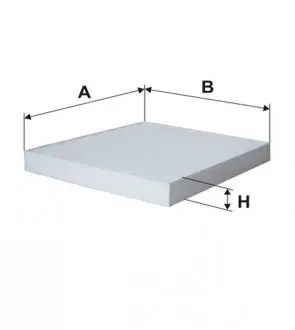 Фильтр, воздух во внутреннем пространстве WIX FILTERS WP2062