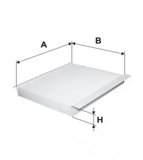 Фильтр, воздух во внутреннем пространстве WIX FILTERS WP2114
