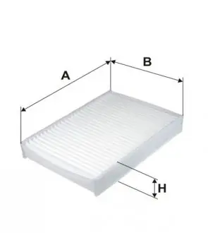 Фильтр, воздух во внутреннем пространстве WIX FILTERS WP2132