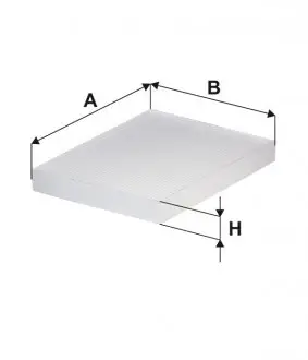 Фільтр, повітря у внутрішньому просторі WIX FILTERS WP2198