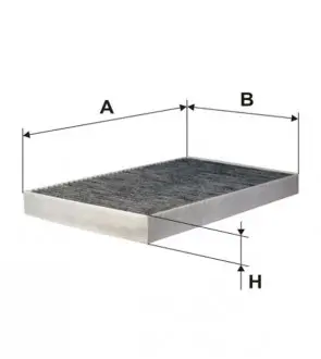 Фільтр, повітря у внутрішньому просторі WIX FILTERS WP6865