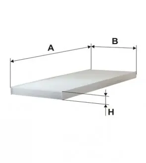 Фильтр, воздух во внутреннем пространстве WIX FILTERS WP6868